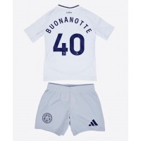 Leicester City Facundo Buonanotte #40 3rd trikot Kinder 2024-25 Kurzarm (+ Kurze Hosen)